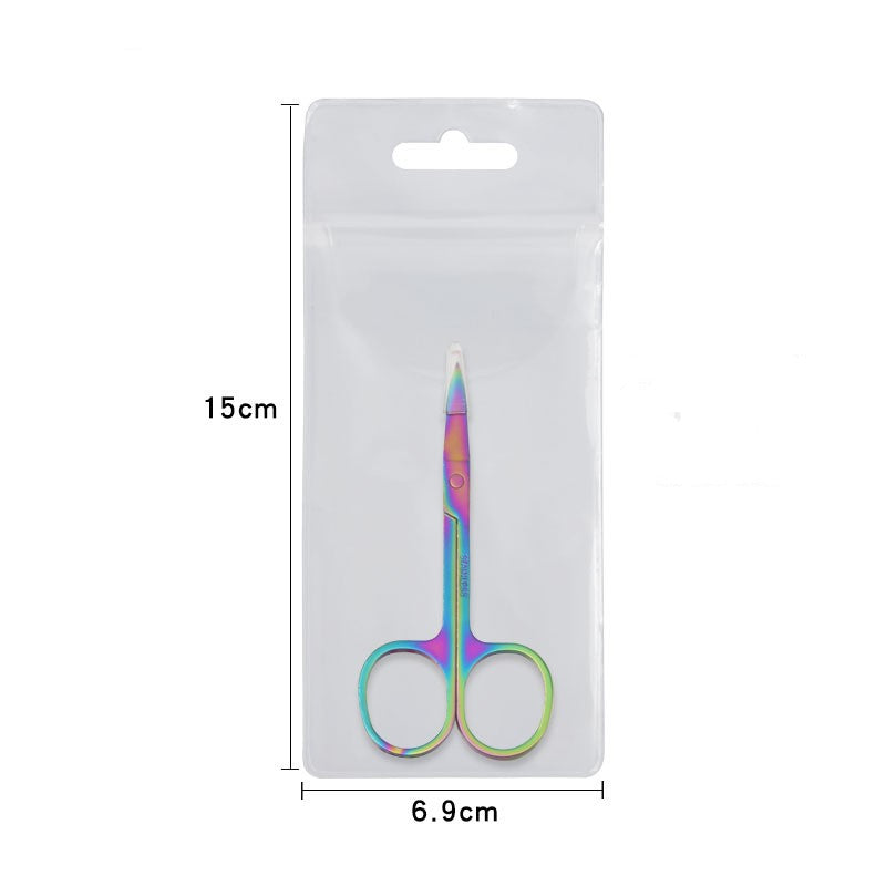 Titanium Eyebrow Scissors Titanium Eyebrow Scissors